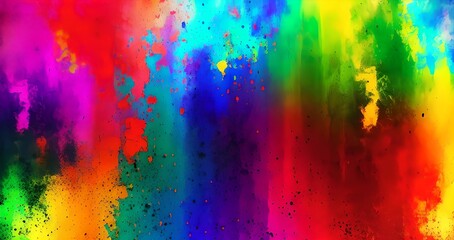 Fototapeta premium abstract colorful background, illustration, Generative, AI