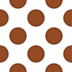 Pattern homemade cookie different taste in pastry biscuit