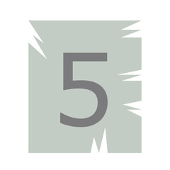 Collage Letters Element