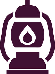 Lantern Camping Icon