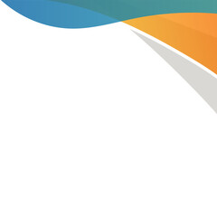 Gradient Wavy Transparent Corner