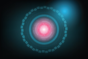 Abstract technology background. Hi-tech communication concept. 