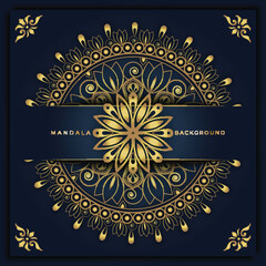 Elegant Ramadan Kareem Banner Mandala Islamic Design Template