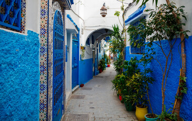 Fototapeta na wymiar tourism at Tanger, Morocco