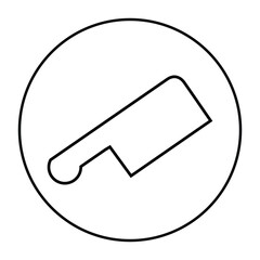 Butcher, cooking, equipment icon