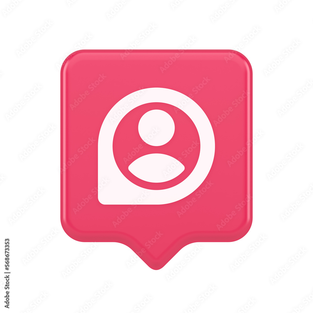 Poster human map pin pointer location position find navigation button person gps global data 3d speech bubb