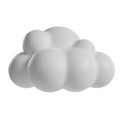 cloud 3d icon