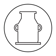 Canister, container, equipment icon