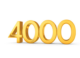 4000 Golden Number 