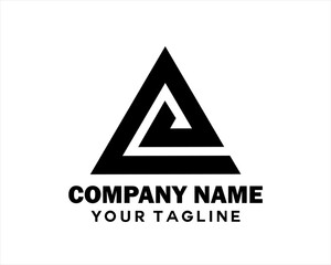 the letter A is triangular in shape