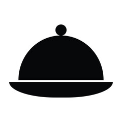 Cloche, equipment, kitchen icon