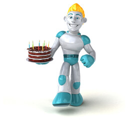 Robot - 3D Illustration