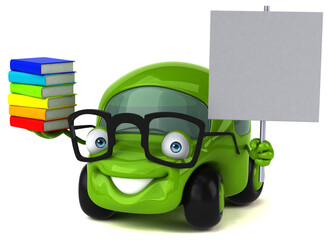 Fun car - 3D Illustration