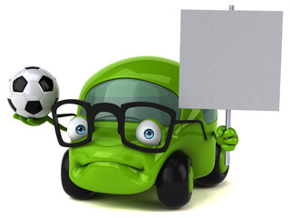 Fun car - 3D Illustration