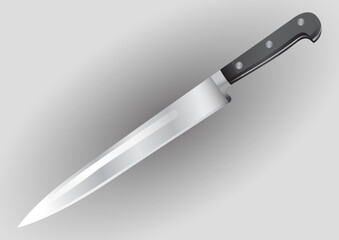 Carve Knife vector Object Illustration