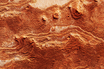Surface of the planet Mars. Elements of this image furnished by NASA