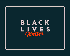 black live matter banner design poster vector illustration