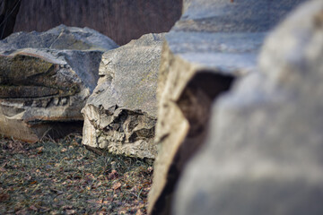 Stone, Rock, Cliff in nature.