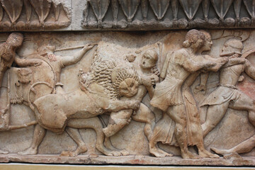 Archeological site of Delphi, Greece