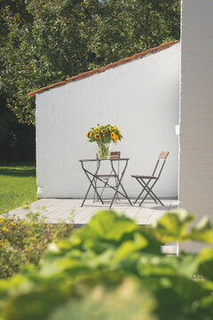 A little terrace in the sun