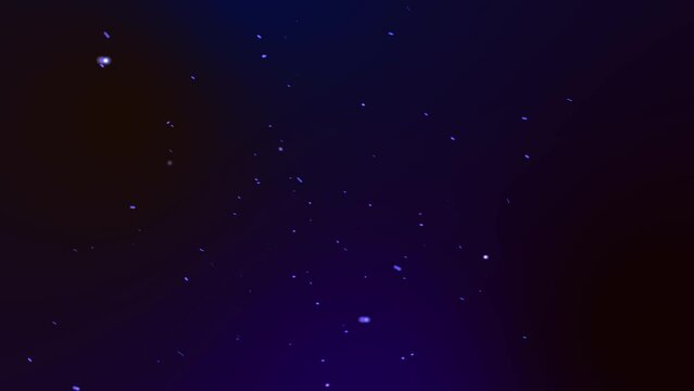 舞い散る宇宙の塵の幻想的な背景