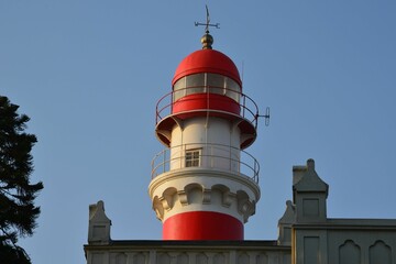 Beautiful lighthouse at Swakopmund, Namibia