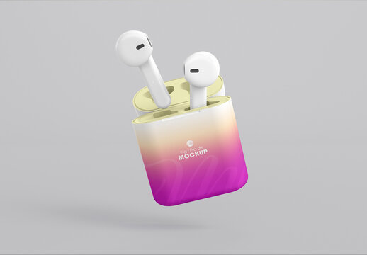 Floating Earpods with Box
