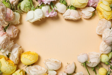 Concept of greeting, 8 march, Women's day, space for text