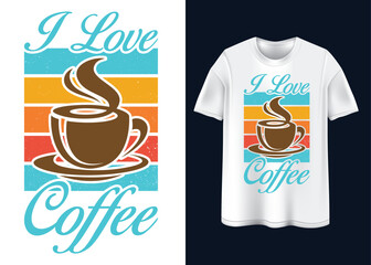 Coffee T-shirt design