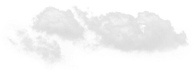 Fototapeta Isolated PNG cutout of a cloud on a transparent background, ideal for photobashing, matte-painting, concept art
 obraz