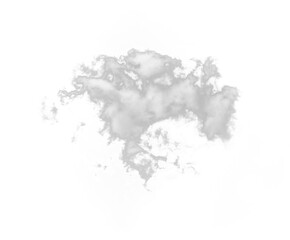 Isolated PNG cutout of a cloud on a transparent background, ideal for photobashing, matte-painting, concept art
