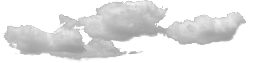 Isolated PNG cutout of a cloud on a transparent background, ideal for photobashing, matte-painting, concept art
