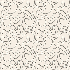 Wavy stripes seamless pattern