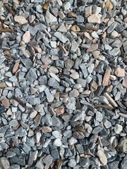 Gravel texture background, small rock ground texture 