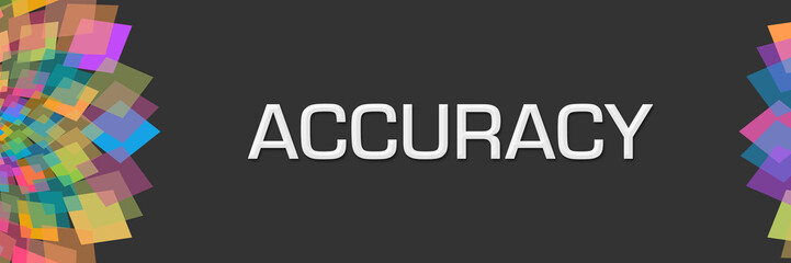 Accuracy Colorful Circular Left Horizontal 