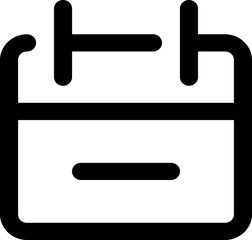 illustration of a calendar remove