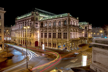 Fototapeta na wymiar Staatsoper Wien Opera Vienna