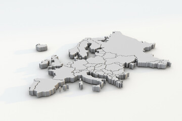Europe map