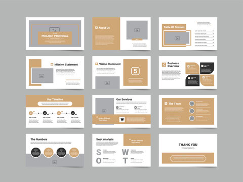 Business Project Proposal Presentation Design