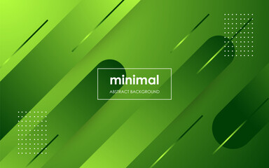 minimal abstract green gradient color shape geometric background. eps10 vector