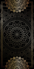 Luxury mandala background. Vector background for yoga, meditation poster. Ornamental Background. Wedding card, cover. 