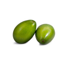 Avocado isolated on white background