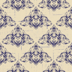 Mega Gorgeous seamless baroque pattern from colorful Moroccan tiles, ornaments. Can be used for wallpaper, fill patterns, web page background, surface textures.