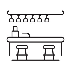 bar counter icon
