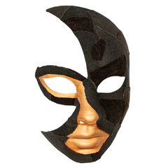 a single mask for carneval or larp like fantasy or a druid