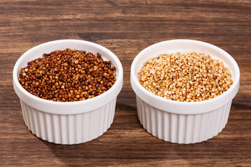 Cereal Healthy Food - Tasty Quinoa Pops Chocolate And Vanilla Flavor
