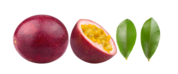 passion fruit isolated on transparent png