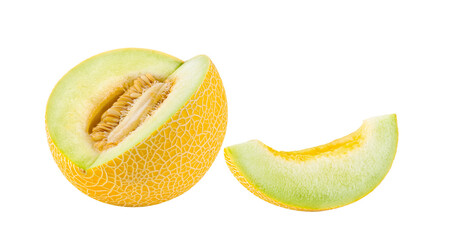 melon isolated on transparent png