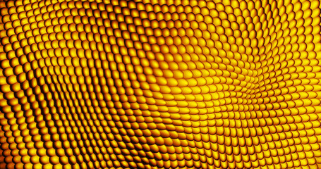 Naklejka premium Abstract background with waves of iridescent moving snake scales. Screensaver beautiful