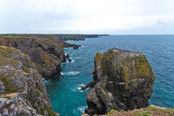 Fototapeta premium rocks and sea